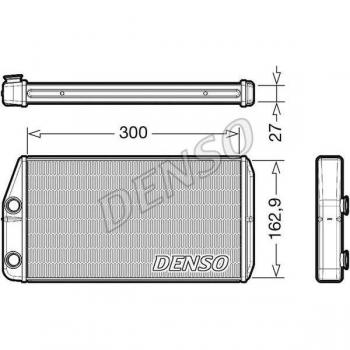 DENSO DRR01002 Interior Heating Heat Exchanger