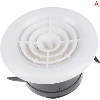 Round Louver Grille Cover 75mm