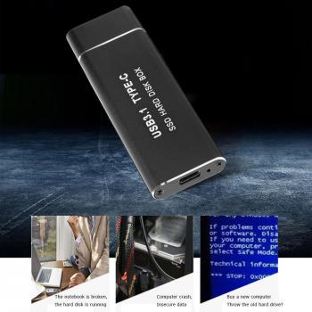 USB3.1 Type-C SSD Adapter Box