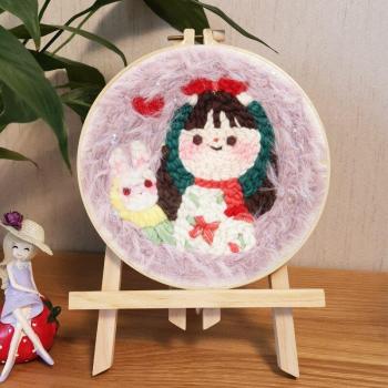 Home Décor Punch Needle Embroidery Pack