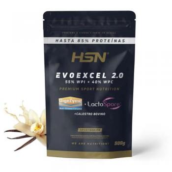 HSN Evoexcel 2.0 proteína de suero (aislado y concentrado) 500g vainilla