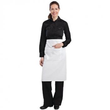 Unisex Whites Bistro Work Apron – White 1000x700mm
