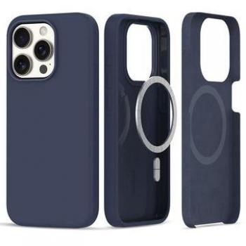 SicurezzaPro iPhone 15 Pro Silicone Navy