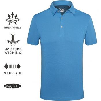 EAGEGOF Short Sleeve Anti-Sweat Golf Tee for Men