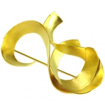 Eleganza d'Oro – Broche Athena di Lily 55x40 mm