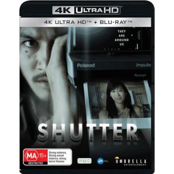Shutter Ultra HD + Blu‑Ray, importation australienne