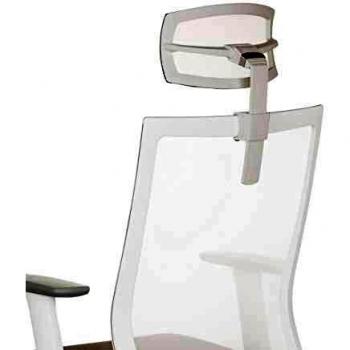Appui‑tête pour chaise de bureau ASPEN WHITE blanc HJH OFFICE