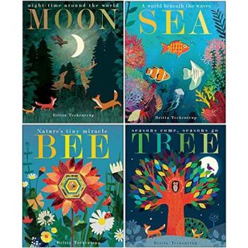 Patricia Hegarty 4 Books Collection Set Pack ( Moon, Sea, Bee, Tree ) Paperback