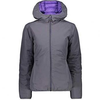 Grau‑Outdoorjacke Frauen – Wasserdicht, atmungsaktiv, mit Fix-Hood (38)