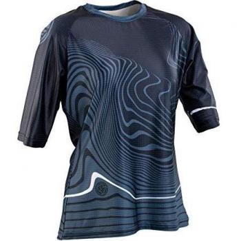 Maglia da Corsa Donna Khyber ¾ Manica Nero