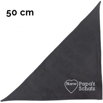 Hundehalstuch Schwarz 50 cm