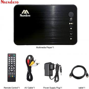 External HDD Media Player 1080P