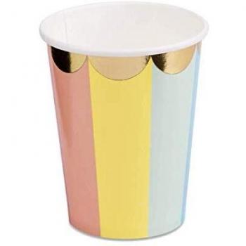 Tazas de Papel Circo Iris