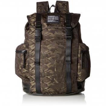 Superdry Camo City Breaker Rucksack, Herren, Dunkles Camo