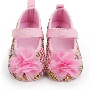 Baby Blossom Sneakers – 2022 Vintage Ripple, Non‑Skid (Girls)