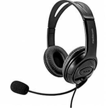 Cuffia Stereo USB Mediacom AP975 con Microfono e Funzione di Volume