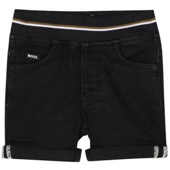 Short En Jean 18M Noir Enfant Garçon