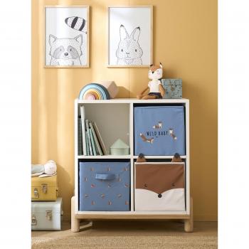 Cajas de Almacenamiento Baby Fox Azul (3 Unidades)