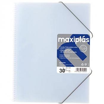 Carpeta Escolar Maxiplás con Fundas Transparentes
