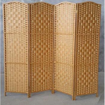 Paravent en bois naturel