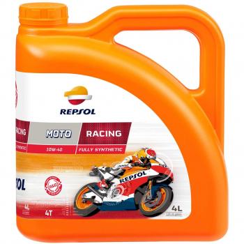 Aceite Moto Repsol Racing 4T 10W40 | 4 LITROS ¡ Envío 24h !