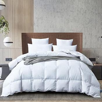 Luxurious Goose Down Duvet 13.5 Tog Super King Size 85% Down Filling