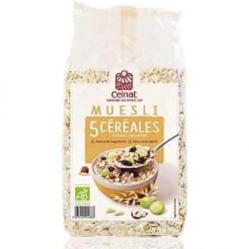 Celnat Muesli 5 Cereales 500ml Bio