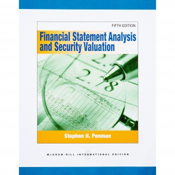 Financial Statement Analysis and Security Valuation