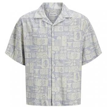 Camisa de hombre Jack&Jones con diseño en azul claro