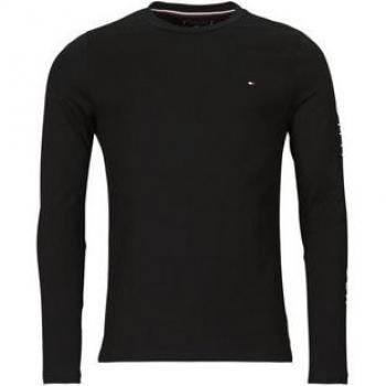 T-shirt noir à manches longues homme Tommy Hilfiger
