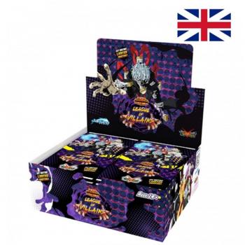 DISPLAY DE 24 BOOSTERS MY HERO ACADEMIA SÉRIE 4 LEAGUE OF VILLAINS
