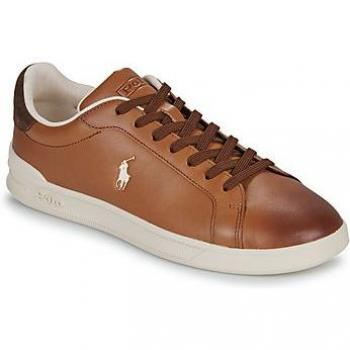Ralph Lauren Ftw Hrt Crt Ii Trainers – Ecru/Tan (UK 6)