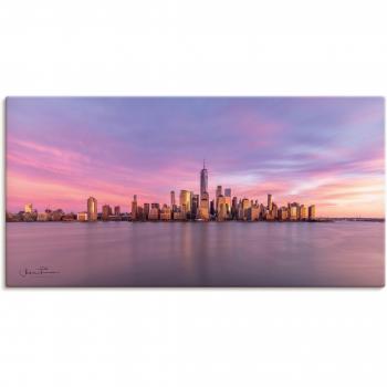 Urban Chic: Manhattan Skyline – Artland Leinwand