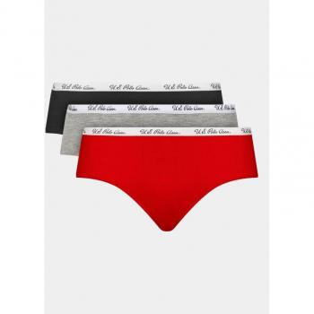 3er-Set farbenfrohe Damenslips von U.S. Polo Assn
