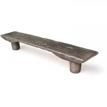 Manche Zamak Argenté – Dimensions 127x24x20mm, Inserts 96mm
