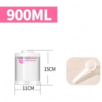 Clear Glass Food Storage Canister