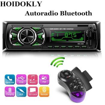 Bluetooth‑Autoradio Hoidokly – 60 W, FM, MP3, USB/TF/AUX, eingebautes Mikrofon, Fernbedienung
