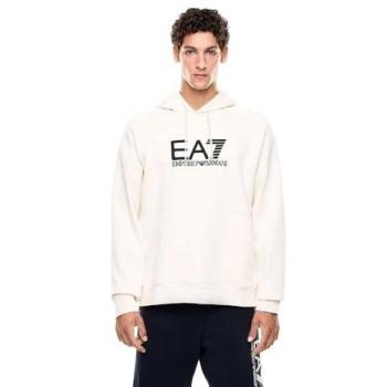 Armani EA7 Classic Hoodie – White, S