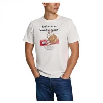 Pepe Jeans Casual Axel T-shirt White male S