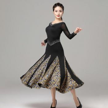Robe salle de bal femme patchwork 9004
