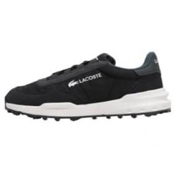 Scarpe Lacoste Elite Active Evo Suede NERO, VERDE e BIANCO