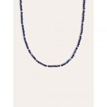 Collar Altea Dots Blue Baño Oro