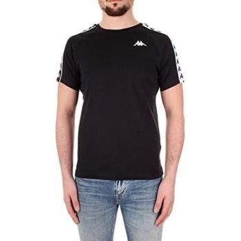 Kappa Uomo T-Shirt 222 Banda Coen Slim Colore Nero