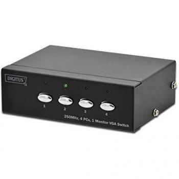 Digitus switch VGA 4 porte 1 monitor