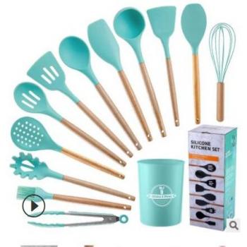 13 Teile Silikon Kochutensilien Set