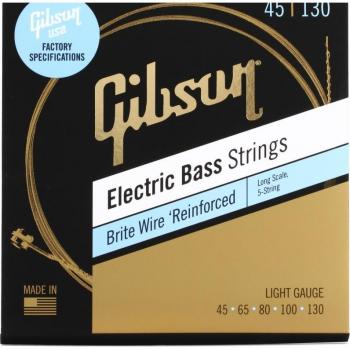 Fil Renforcé Longé Gibson Factory Spec Brite Wire Échelle Légère 5C 45-130