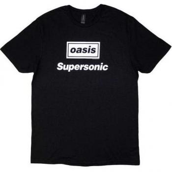 Top noir Oasis Supersonic Title – Unisexe – XXL