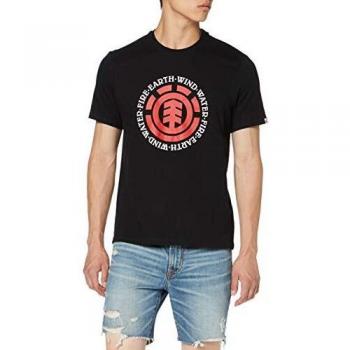 Seal SS Herren T-Shirt von Element, Flint Schwarz, S