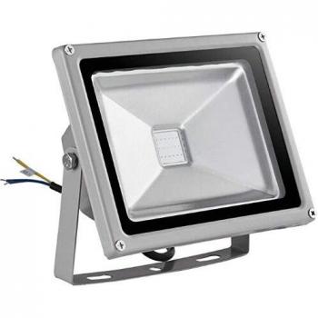 Faro RGB 20W Grigio – telecomando incluso, protezione IP65