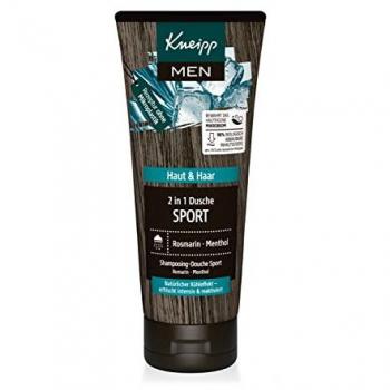 Kneipp Shampoing et Gel Douche Sportif pour Hommes 200 ml